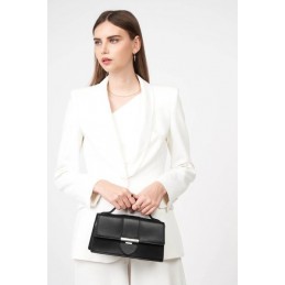 Sac bandoulière - LANCASTER - Sac Baguette à rabat avec fermoir M - Paris Ily