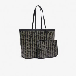 LACOSTE - Sac cabas Zely moyen monogramme