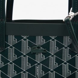 Sac épaule - LACOSTE - Sac cabas Zely moyen monogramme