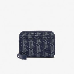 LACOSTE - Porte Monnaie zip Daily Lifestyle Monogramme