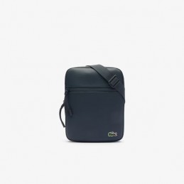 LACOSTE - Sacoche Medium LCST croisée en petit piqué