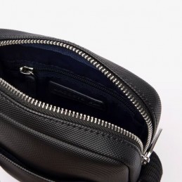 LACOSTE - Sacoche verticale Men's Classic effet petit piqué
