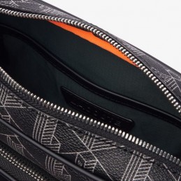 LACOSTE - Sac bandoulière The Blend à texture grainée