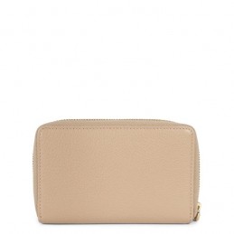 LANCASTER - Portefeuille cuir grainé - Dune