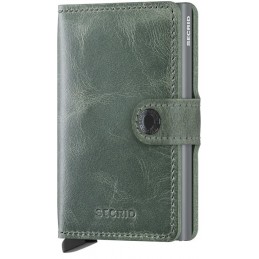 SECRID Miniwallet - Porte-cartes Cuir Vintage compact et sécurisé