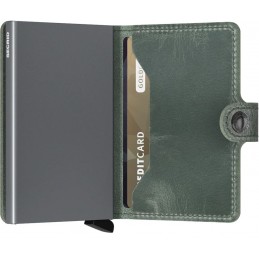 SECRID Miniwallet - Porte-cartes Cuir Vintage compact et sécurisé