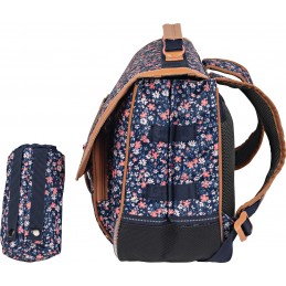 Cartable - Tann's - Cartable 38 cm avec poche gourde - Ava multicolore