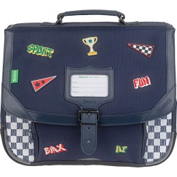 Cartable - Tann's - Cartable 35 cm - Mathéo bleu