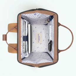 CABAÏA - Sac à Dos Adventurer L Maxi 25L - Effet Vintage