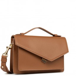 Sac bandoulière - LANCASTER - Sac Trotteur grainé/foulonné - Zoé