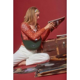 Sac banane - Hindbag - Sac banane demi-lune Andrea - Coton Bio