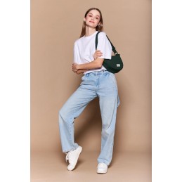 Sac banane - Hindbag - Sac banane demi-lune Andrea - Coton Bio