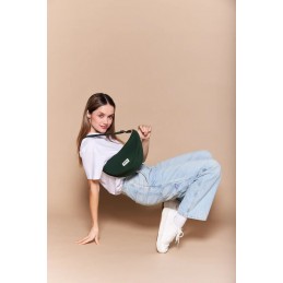 Sac banane - Hindbag - Sac banane demi-lune Andrea - Coton Bio