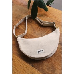 Hindbag - Sac banane demi-lune Andrea - Coton Bio