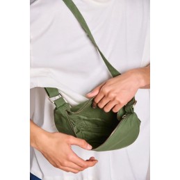 Sac banane - Hindbag - Sac banane demi-lune Andrea - Coton Bio
