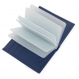 Porte Cartes - Hexagona - Porte-cartes en cuir grainé