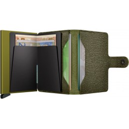 Porte Cartes - SECRID MiniWallet - Porte-cartes Cuir Crisple compact et sécurisé