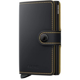 Porte Cartes - SECRID Miniwallet - Porte-cartes Cuir Matte compact et sécurisé