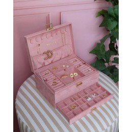 MAISON SCARLETT - Boite à bijoux Denise - Velours