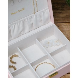 Coffret Bijoux - MAISON SCARLETT - Boite à bijoux Louise - Grainé