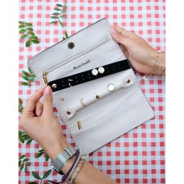 MAISON SCARLETT - Pochette à bijoux de voyage Catherine - Velours