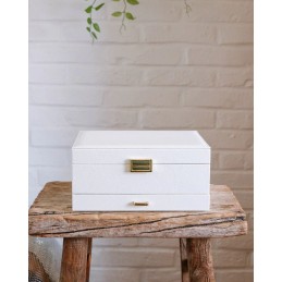 Coffret Bijoux - MAISON SCARLETT - Boite à bijoux Denise - Grainé