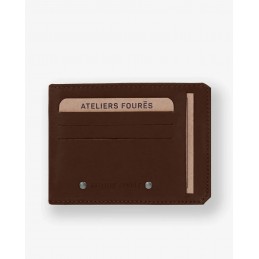 ATELIERS FOURES - Porte-papiers cuir - Centaure