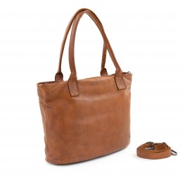 Gianni Conti - Sac Shopping cuir vintage