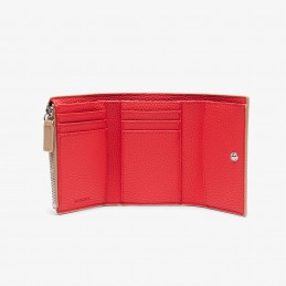 Lacoste - Portefeuille à rabat pression Anna