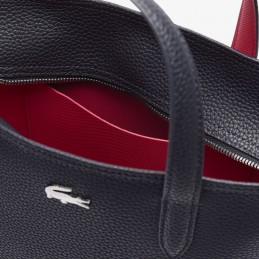 Lacoste - Sac cabas vertical Anna réversible
