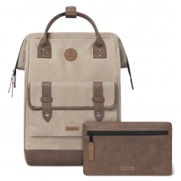 CABAÏA - Sac à Dos Adventurer L Maxi 25L - Effet Vintage