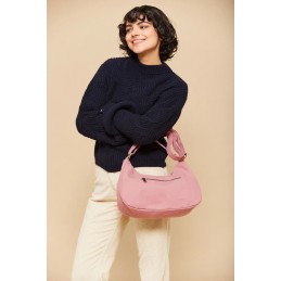 Hindbag - Grand sac bandoulière Rosa - Coton bio