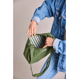 Hindbag - Grand sac bandoulière Rosa - Coton bio