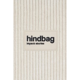 Sac épaule - Hindbag - Grand sac bandoulière Rosa - Coton bio