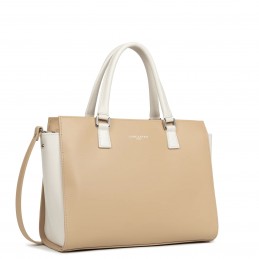 LANCASTER - Grand Sac Cabas Main Smooth