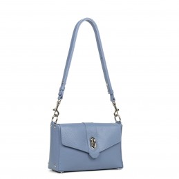 LANCASTER - Petit Sac Trotteur à Rabat Grainé - Top Double