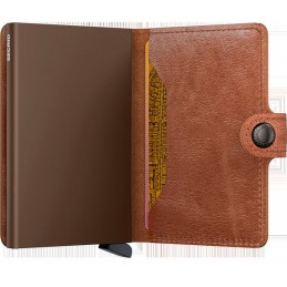 Porte Cartes - SECRID Miniwallet - Porte-cartes Cuir Vintage compact et sécurisé