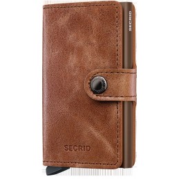 Porte Cartes - SECRID Miniwallet - Porte-cartes Cuir Vintage compact et sécurisé