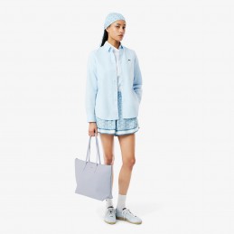 Lacoste - Sac cabas zippé L.12.12 Concept uni NF1888PO