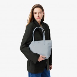Lacoste - Petit sac cabas zippé L.12.12 Concept uni NF2037PO