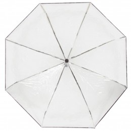 Isotoner - Parapluie pliant transparent