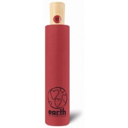 Parapluies - Happy Rain Earth - Parapluie pliant Mini Automatique Rouge Chili