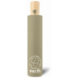 Happy Rain Earth - Parapluie pliant Mini Automatique Vert Olive Grisé