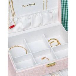 Coffret Bijoux - MAISON SCARLETT - Boite à bijoux Denise - Lin