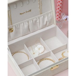 Maison Scarlett - Boîte à bijoux Louise - Lin