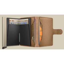 Porte Cartes - SECRID Miniwallet - Porte-cartes Cuir Pebble compact et sécurisé