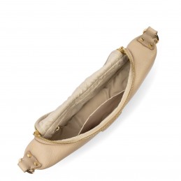 Lancaster - Sac banane cuir grainé - Dune