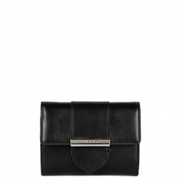 Lancaster - Portefeuille cuir fermoir - Paris Ily