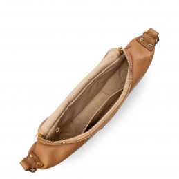 Lancaster - Sac banane cuir grainé - Dune