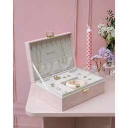 Maison Scarlett - Boîte à bijoux Louise - Lin